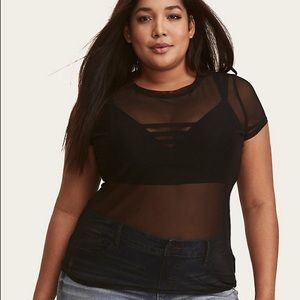Torrid Mesh Tee